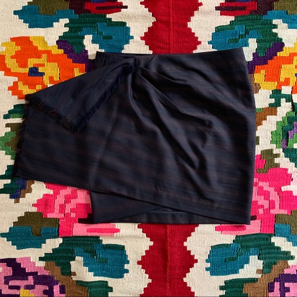 Elizabeth and James Wrap Mini Skirt - Picture 5 of 8